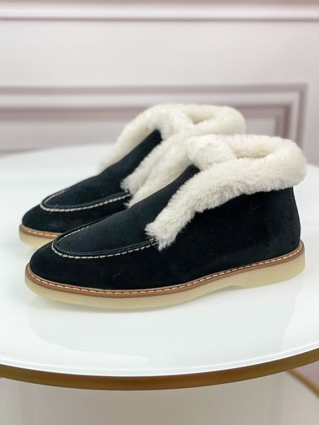 Зимові лофери черевики Evromoda замшеві чорні М 814 фото